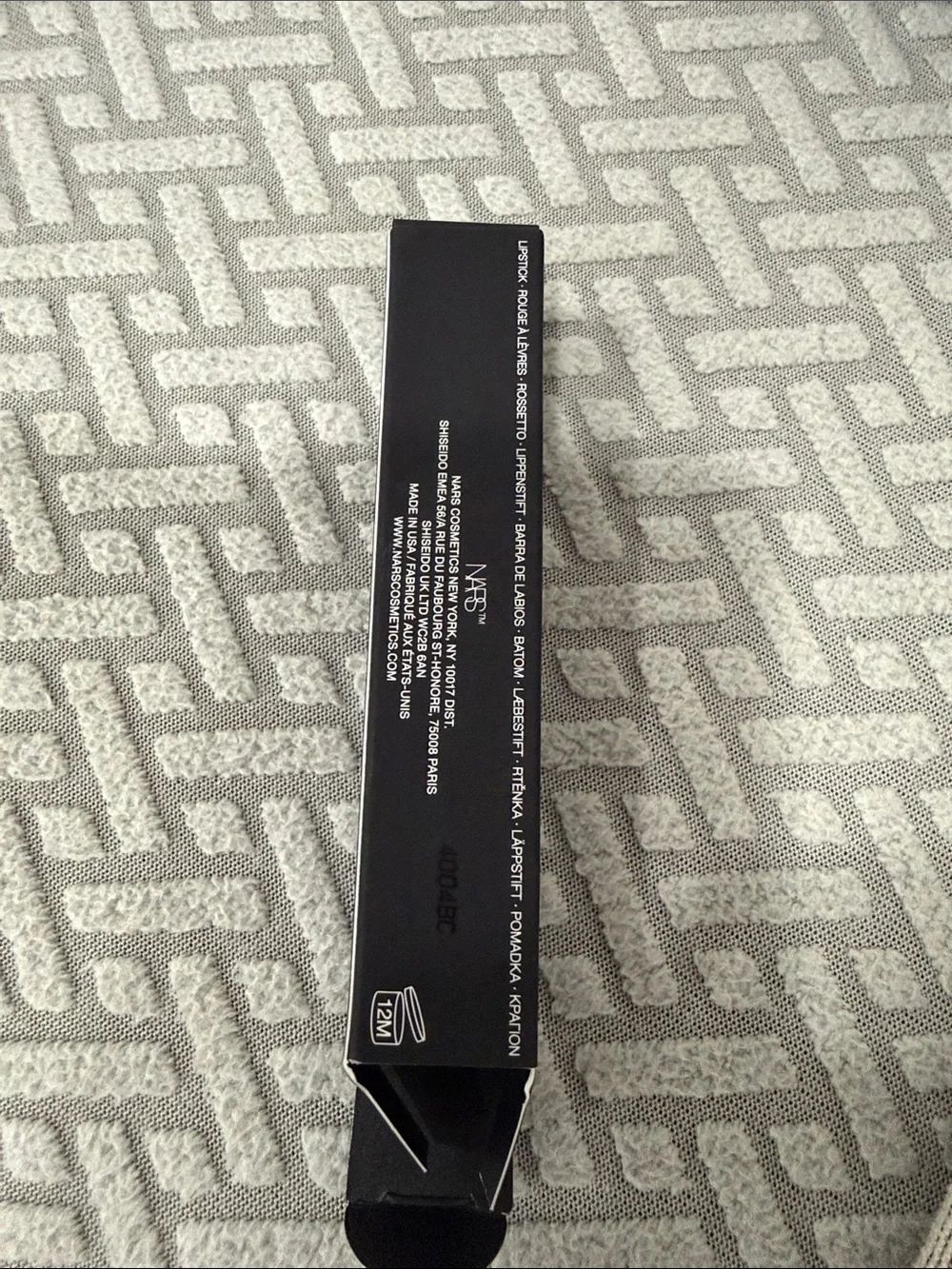Nars Cosmetics Afterglow Sensual Shine Lipstick in WILD RIDE 227 (Burgundy Red)